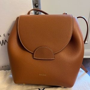 Polene Numero Un Mini Backpack Caramel